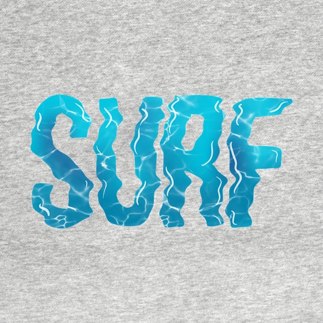 SURF Graphic Typographic by SusanaDesigns